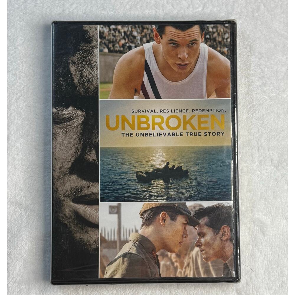 Unbroken DVD (2014)‎ Sealed New WWII Survival Drama